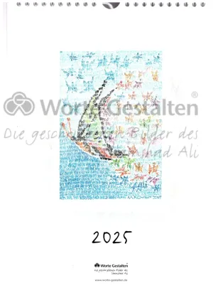 Deckblatt:  Jahreskalender 2025
