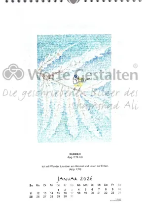 Monatsblatt  Jahreskalender 2026