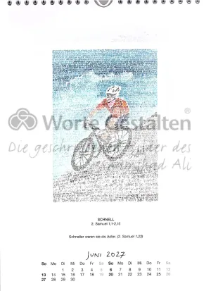 Monatsblatt  Jahreskalender 2027